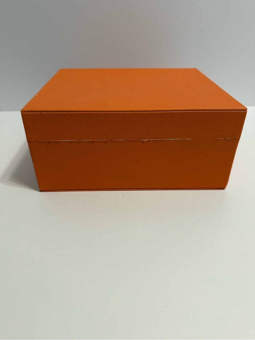 Authentic Tory Burch Classic Orange w/Gold Logo Empty Gift Jewelry Storage Boxes - Picture 7 of 9